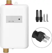Jaxenor Mini Tankless Instant Hot Water Heater - Hot and Cold Dual Use for Bathroom, Kitchen, and Washing