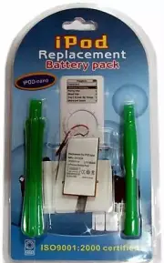 2016 NEW Li-polymer BATTERY FOR 616-0223 616-0224 iPod Gen 1st Nano + Tools