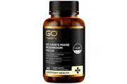GO Healthy Lion's Mane Mushroom Focus 60 Capsules