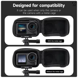 TELESIN 相機收納包 數位相機包 相機身保護包適配DJI Osmo Action3