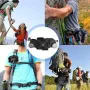 Camera Waist Belt Clip Hanging Buckle Tool For Backpack Shoulder Strap Mount