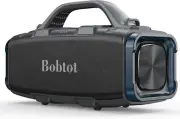 Portable Bluetooth Speaker, 60W Peak Boombox IPX6 Waterproof, Outdoor Speaker wi