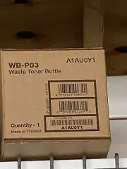 A1AU0Y1 A1AU0Y3 WB-P03 Konica Minolta Waste Toner C25 C35 Genuine