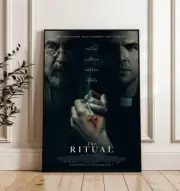The Ritual Movie Poster, Al Pacino Dan Stevens, Horror Movie Poster