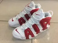 在飛比找Yahoo!奇摩拍賣優惠-NIKE AIR MORE UPTEMPO PIPPEN 白