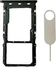 Single Sim Card Tray Slot Holder Micro SD Card Replacement for Motorola Moto G Power 2023 5G XT2311 Incl Card Ejector pin (Black)