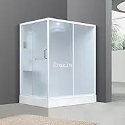 Prefab Luxury Integrated Bathroom Pod All in One Modular Shower Room & WC Unit for Hotels,Residences, & Commercial Spaces (Size, Medium 74X47X84 INCH 3, All-in-One Bathroom Module)