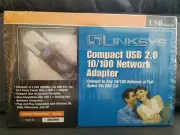 Linksys Compact USB 2.0 to Ethernet 10/100 Network Adapter Model No.USB200M TiVo