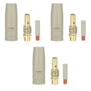 3pcs 15AK European Styles Welding Parts For Various Equipment And Conductivity