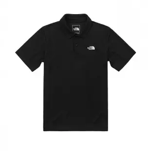 【The North Face】北臉 上衣 男款 短袖上衣 吸濕 排汗 運動 M WANDER POLO 黑 NF0A7QOWJK3