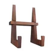 Plate Stand Vinyl Record Holder Sturdy Tabletop Display for Art Picture Dish