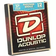 Dunlop DAP1254 Acoustic Guitar Strings - Light Gauge 12-54, Phosphor Bronze