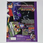 Mega Man Battle Network 2 GameBoy Advance Virus Print Ad/Poster Promo Art