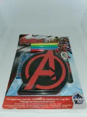 Marvel Avengers Age of Ultron Mini Art Stickers Markers Stationery Case Set