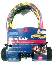 Bike Lock Cable 2.5 ft Resettable Steel Security Level 3