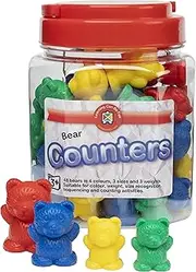 Learning Can Be Fun Counting Bears Jar Of 48 Pieces