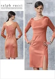 [VOGUE PATTERNS] V1458 Misses' Dress, Size D5 (12-14-16-18-20)