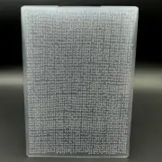 3D Plastic Embossing Folder Template Random Dots Texture A6 Size for Card Making