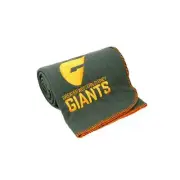 NNEDSZ AFL Licensed Throw GWS Giants Embroidered