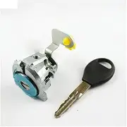 VMDWAQ Fit for N-i-s-s-a-n New Sunny Left Door Lock Cylinder Driving Door Central Control Lock Core Car Lock Cylinder