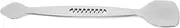 Generic Facial Cleansing Spatula Pore Cleaner Scraper Face Skin Spatula Facial Scrubber Face Skin Spatula Skin Scrubber Blackheads Remover Tool Pore Tool Silver Stainless Steel