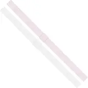[Wee Ones] Baby Girls' Two Add-A-Bow Baby Elastic Head Bands
