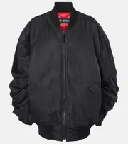 [Junya Watanabe] Junya Watanabe Twill bomber jacket AU 14 black
