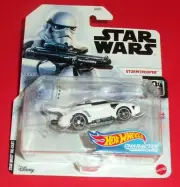 HOT WHEELS STAR WARS - NEW - STORM TROOPER - CHARACTER CARS
