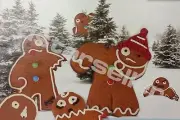 Undead Zombie Walking Dead Ginger Bread Gingerbread Man Christmas Cookie Cutters