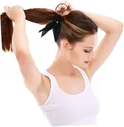NULYLU No Damage Hair Elastics Long Hair Ring for Women Girls Beauty Headband