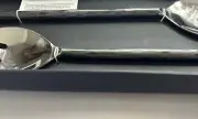 Tomini Hand Forged Spoon & Fork Salad Serving Set Stainless Steal