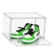 Acrylic Sneaker Shoe Display Case Transparent Shoe Box Storage Bins Clear Large