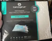 NEW - BedGear VER-TEX performance Mattress Protector Instant Cooling TWIN XL