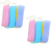 ARTSEWPLY 10Pcs Soap Pouch Net Bag for Foaming and Exfoliating Facial Soap Random Color for Handmade and Cosmetic Soap Storage Bubble Maker Accessory for Bath Use