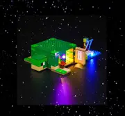 Brick Shine - Light Kit for LEGO® The Turtle Beach House 21254