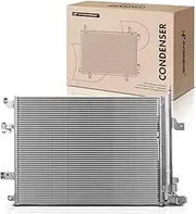 A-Premium Air Conditioning A/C Condenser Compatible with Volvo S60 2005 2006 2007 2008 2009, XC70 2005 2006 2007, S80 2005/2007, V70 2006-2007