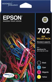 Epson 702 4 Colour DURABrite Ink Pack
