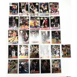 早期 TOPPS HOOPS GOLD 金球 50週年 亮面 小特卡 26張