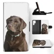 FLIP CASE FOR SAMSUNG GALAXY|CUTE DOG PUPPY CANINE LABRADOR #6