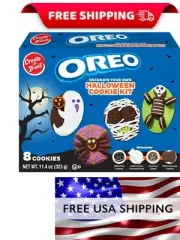 Create-A-Treat OREO Halloween Chocolate Cookie Decorating Kit, 8 Count