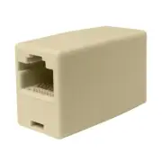 Skywalker Modular Coupler for Network, 8-Conductor, Female RJ45 (Ivory)