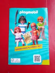 Playmobil scooby-doo sticker sheet /no stickers