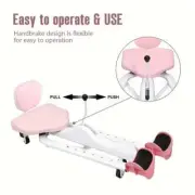 Versatile Leg&Calf Stretcher with 180° Adjustable Opening Back Support for Yoga