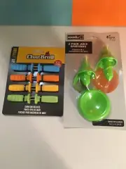 Combo! Fruit Juice Spritzers And Corn Cob/Ear Holders For Grill/Grilling...