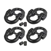 4X 1/2" Tow Hitch Hammer Lock Chain Connector Coupling Link 12000lbs HammerLock