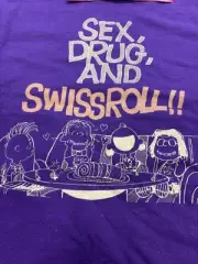 Vintage Peanuts Women L Tagged 90S Deadstock Vhtf Snoopy Parody Classic Charact