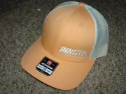NEW Innova Disc Golf Micro-Burst Trucker Hat - Peach/Birch