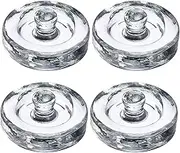 Westmark Fermentation Weights - Fermentation Set of 4 Fermentation Weights for Fermentation, Glass Weights in Two Sizes, Accessories for Fermentation - Glass, Diameter 8 cm, Pack of 4