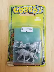 NEW Citadel Warhammer 40k Fantasy Gobbos Goblins Wolf 1987 Metal RARE OOP