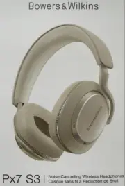 Bowers Wilkins Campus White PX7S3/CW Noise-canceling wireless headphones